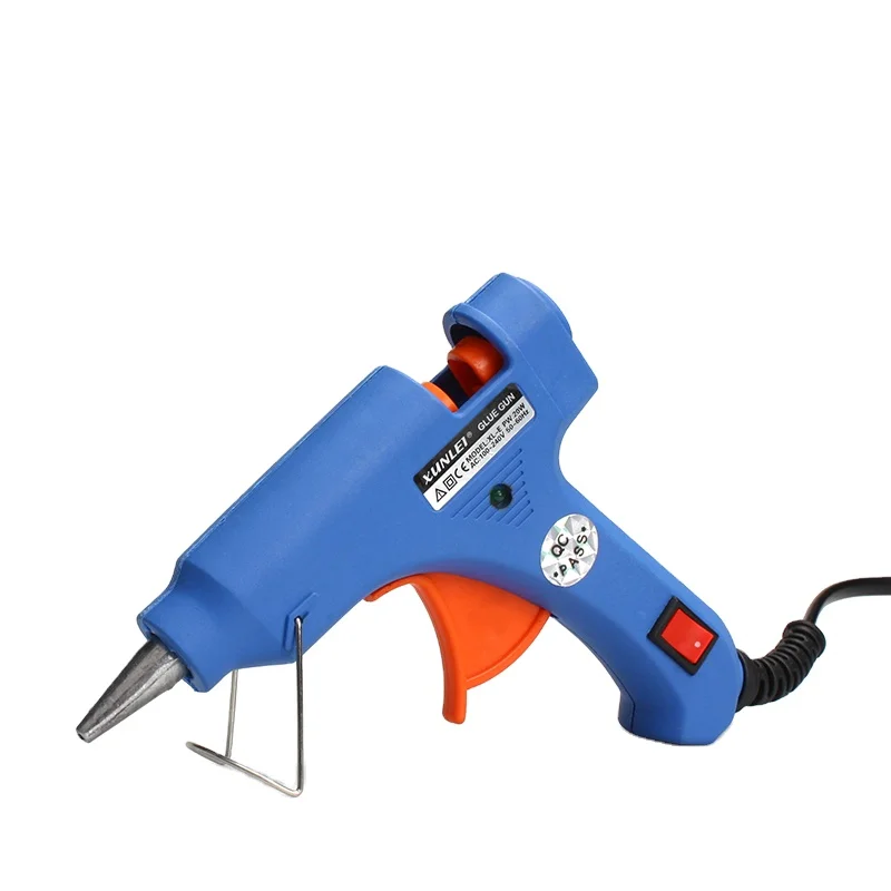 Factory directly sale blue 20w Hot Melt Glue Gun