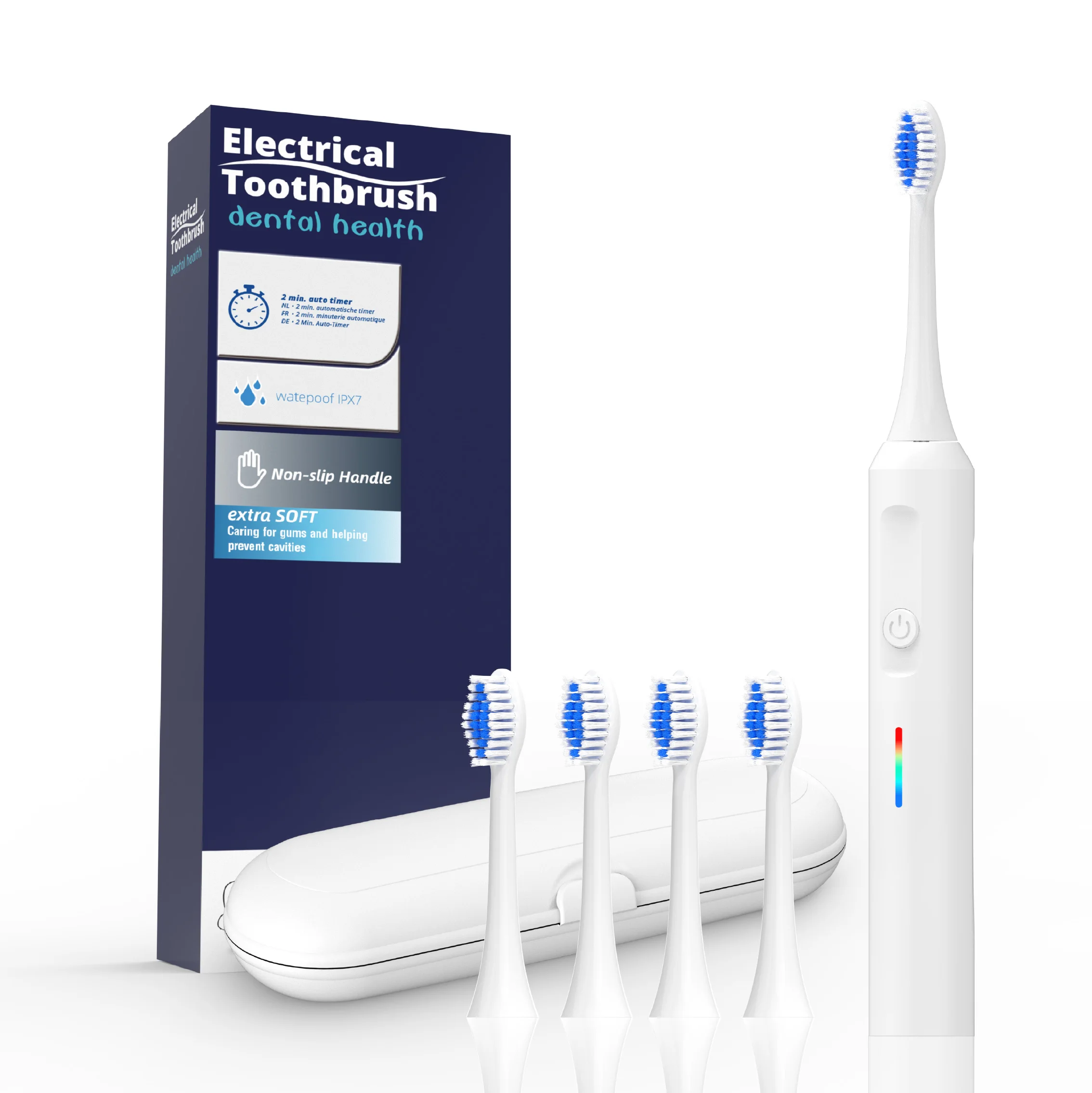 OEM IPX7 wholesale Adult Rechargeable Customized Smart sonic electric toothbrush With travel case for Philips