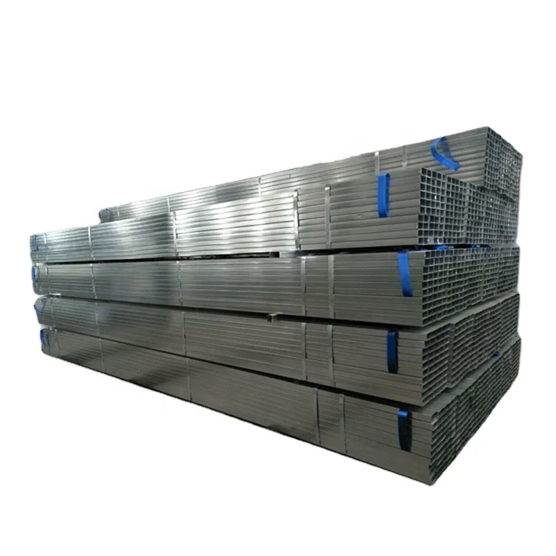 High Quality Corrugated Square Tubing Galvanized Steel Pipe Iron Rectangular Tube Price For Carports - Buy Galvanized Steel Pipe