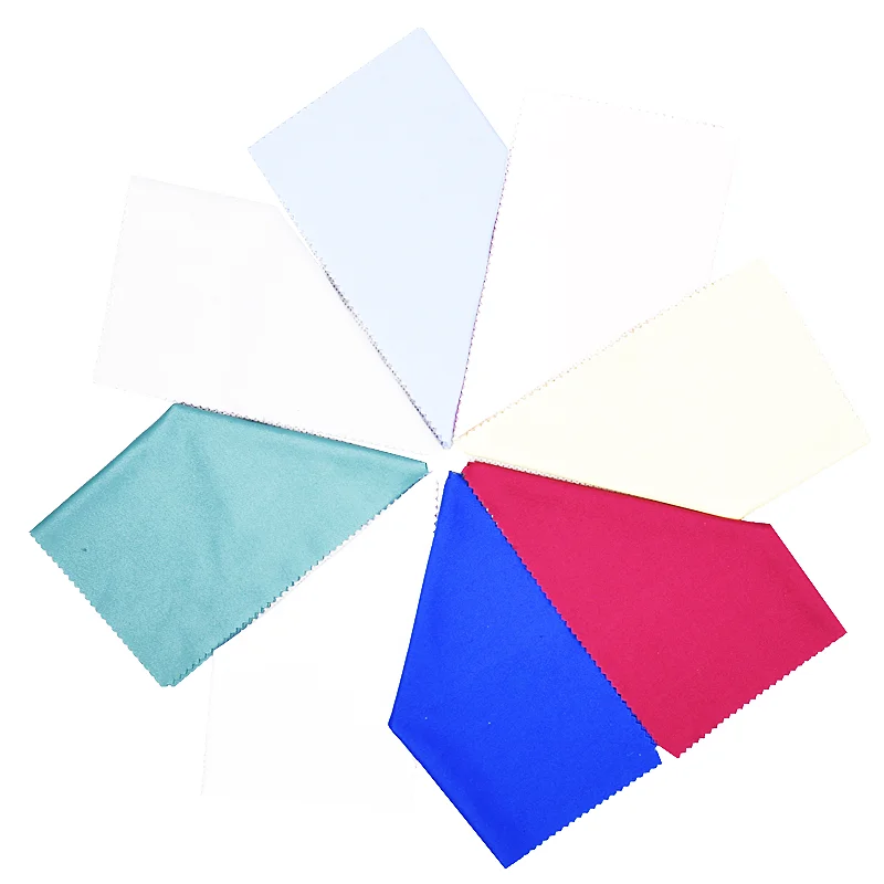 Wholesale Stock Optic Len Cloth Mixed Color Microfiber Cloth Glasses Branded Microfiber Lens Cloth for Glasses