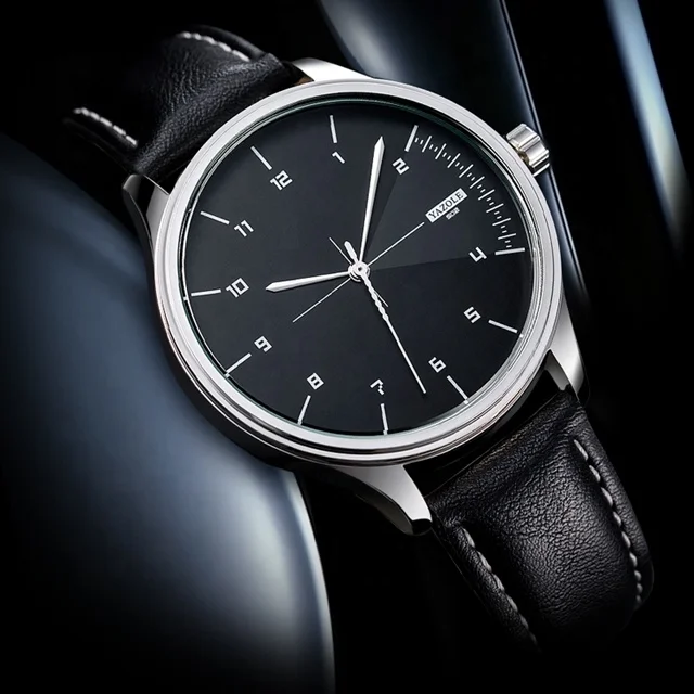 Low MOQ Yazole 502 Мужские кварцевые часы Montre в простом стиле по низкой цене
