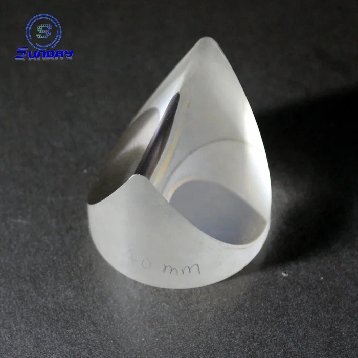 High precision Optical glass k9 bk7 9mm Powell Lens