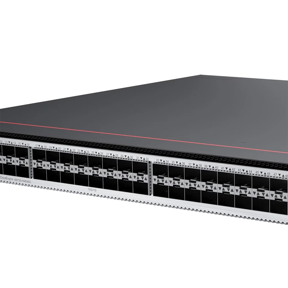 New arrival Next-Generation 48 Ports CloudEngine S6730-H48Y6C-V2 Layer 3 25 GE Network Ethernet Switches for Enterprise Campuses
