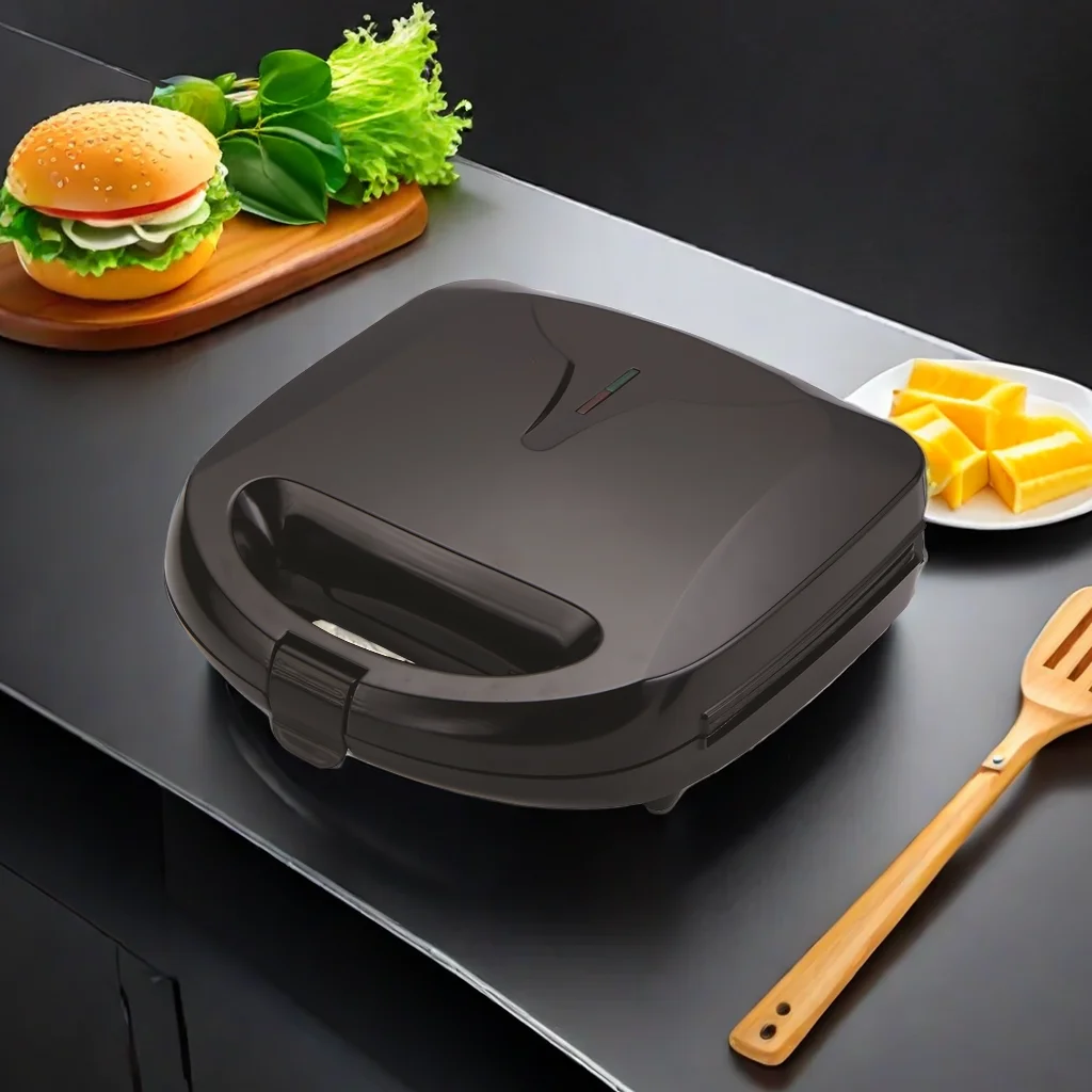 Industrial commercial portable Non-Stick Cooking Surface Cool Touch Handle Double Side 6 in 1 6 in 1 toaster