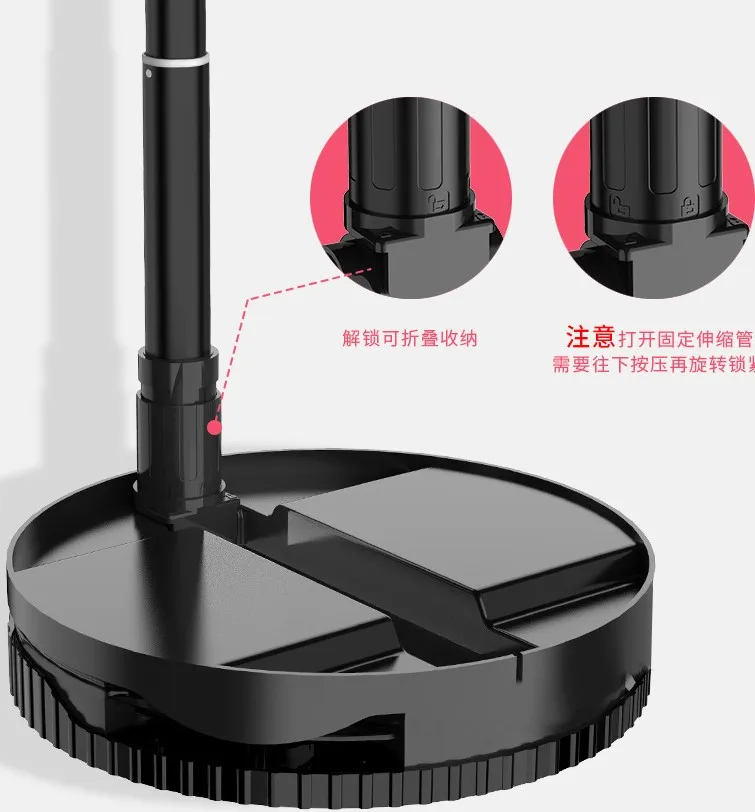 Foldable 10 inch LED Ring Light for Makeup Photography Video