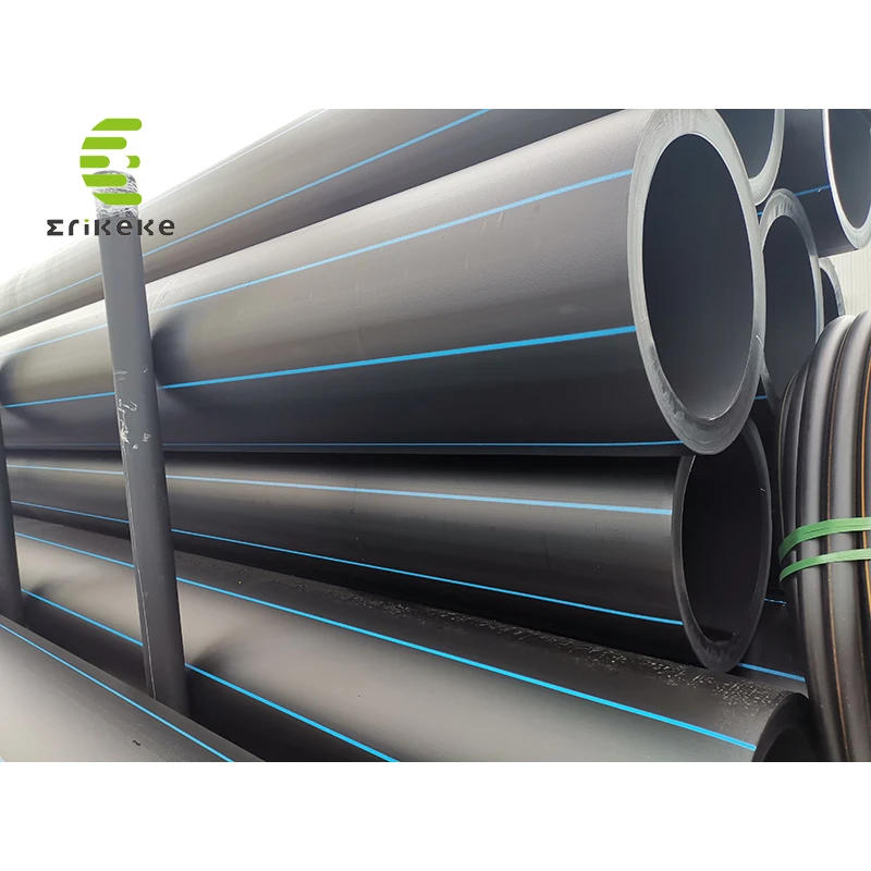 Factory Supply Black Plastic PN100 Grade  Hdpe Coil Pipe 80mm