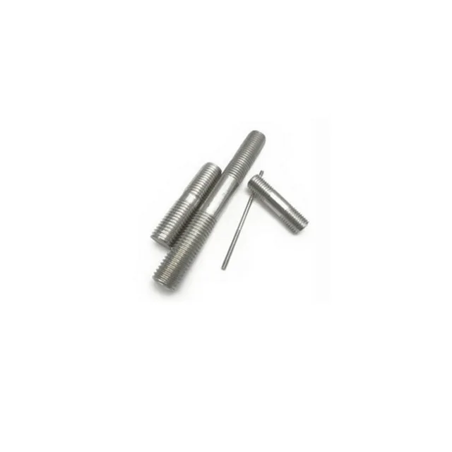 Din939 304 316 из нержавеющей стали двухконцовые резьбовые шпильки металлические