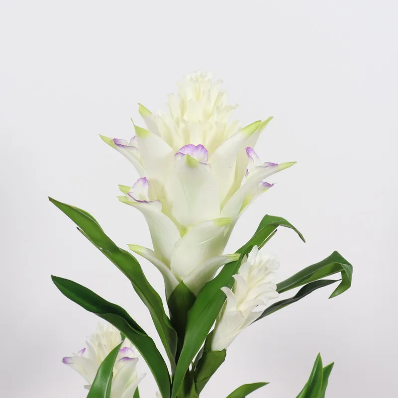 Artificial Flower bonsai Tropical Plant Stem Pineapple Flower Decorative Tropical Flowers