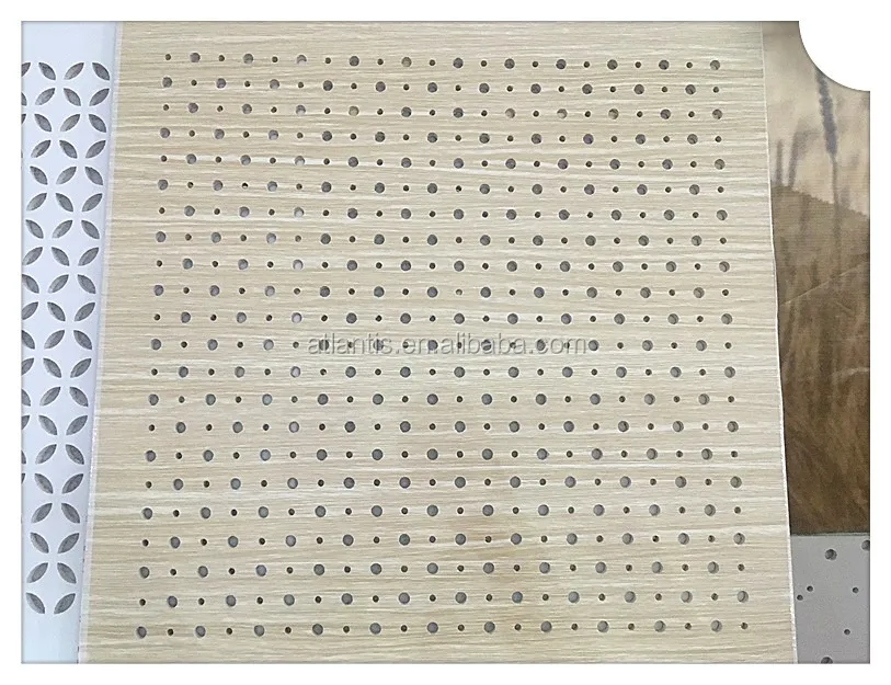 
High Quality Fireproof Moisture-Proof Acoustical Panel Ceiling Tiles Prices 