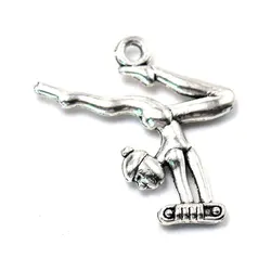 Suntown Fashion Accessory Athlete Man Sport Pendant Yoga Pendant Gymnast Pendant Charms Alloy Charms Wholesale Jewelry Findings