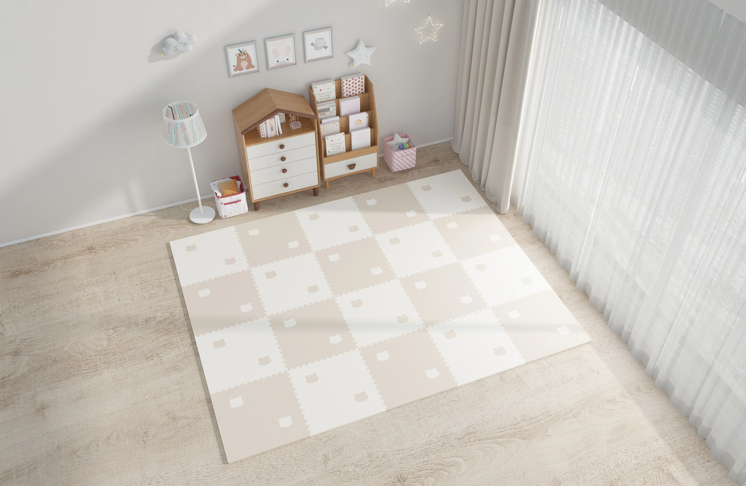 Lifttop Play Animal Baby Crawling Eva Mat Carpet Puzzle Child Floor Puzzle Mat EVA Interlock Mat