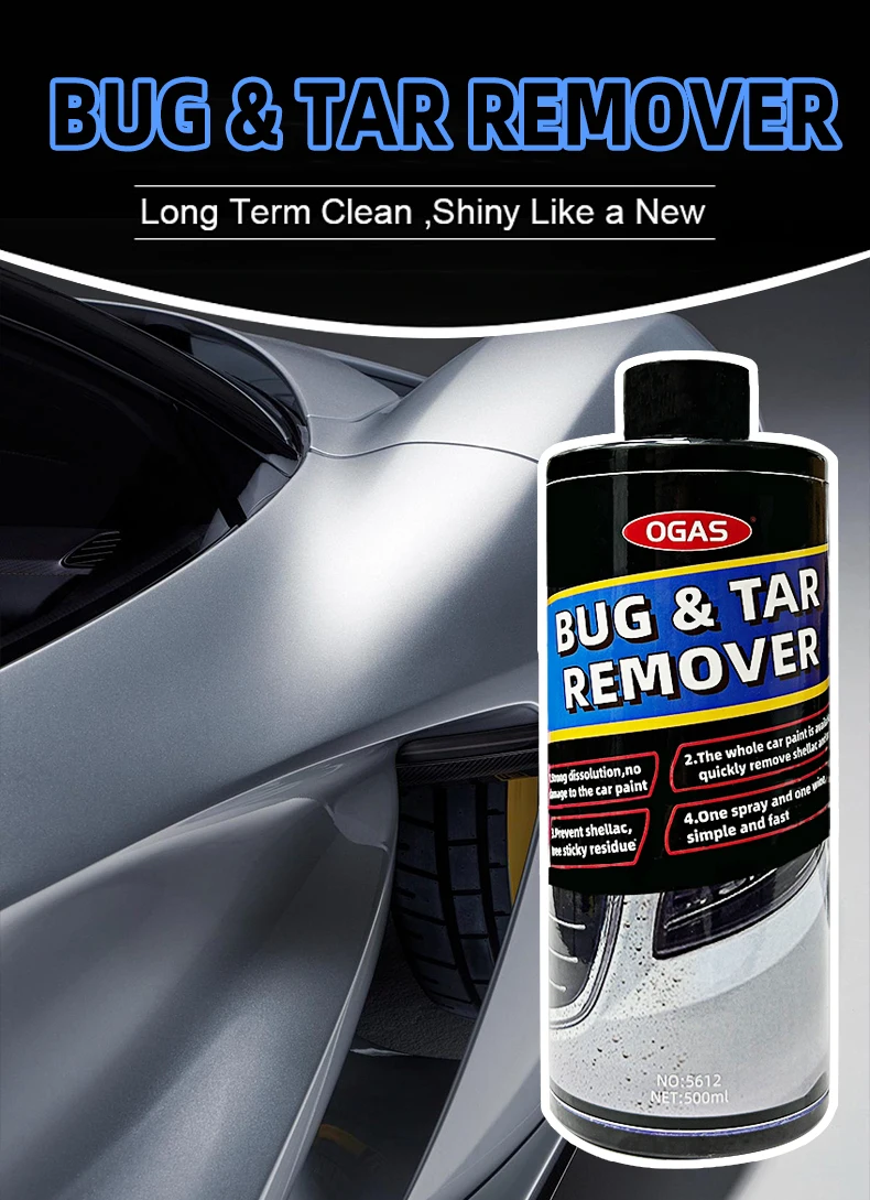 OGAS automotive products easy to use safe car washing cleaner especially for bug and insect remove cleaner