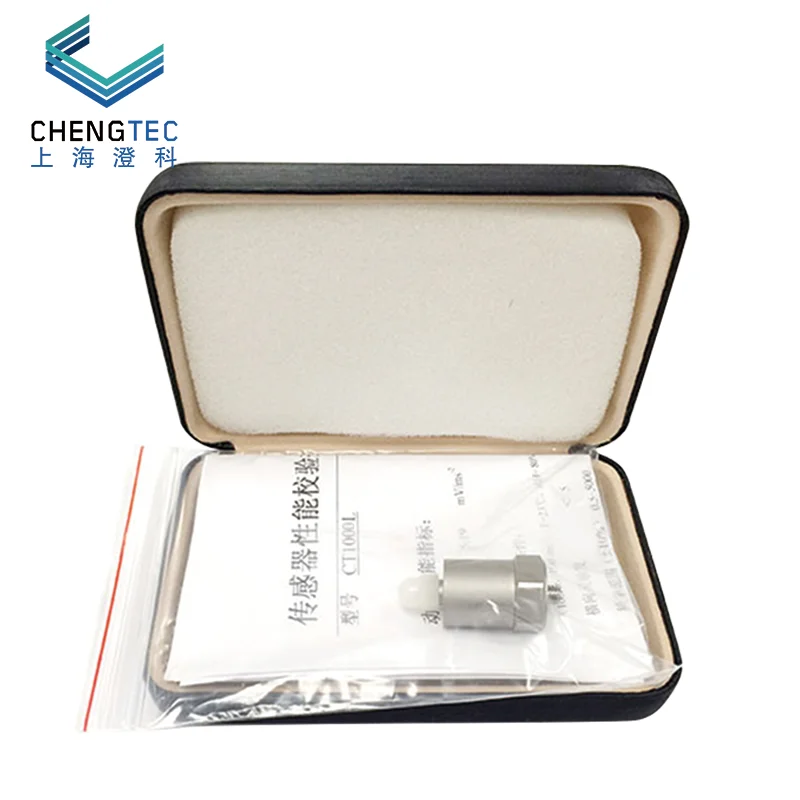 CT1000L 1000g ICP Universal Accelerometer Vibration Simulation IEPE Piezoelectric Sensor  10-32UNF M5 Connector