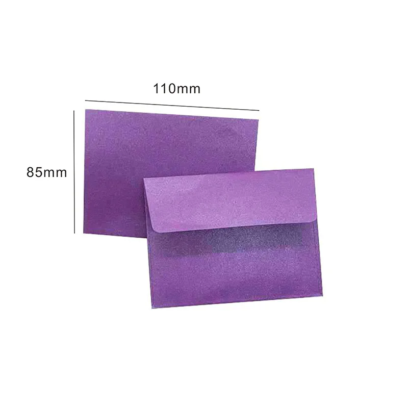 Blank DIY Envelope Black White Kraft Paper Envelope Postcards 350gsm Greeting Card Cover Photo Packaging Boxes