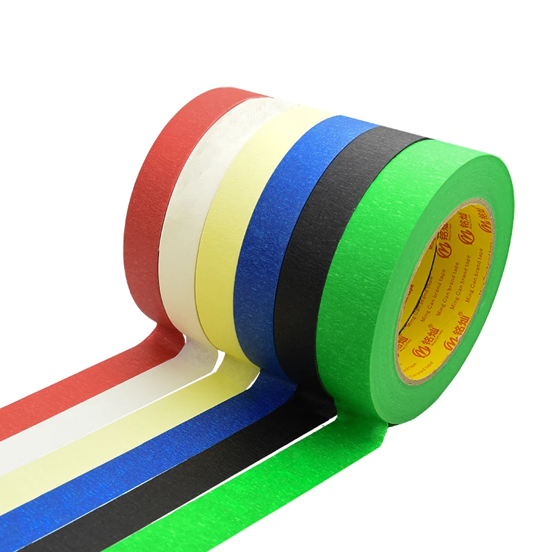 Adhesive automotive 2 inch washi painter frog tape green crepe paper masking tenacious tape