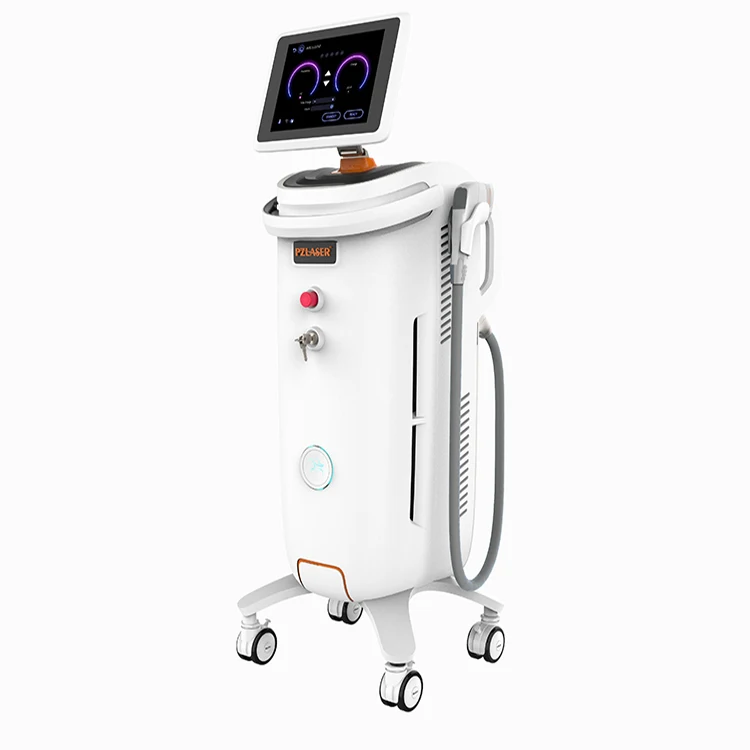 808nm diode laser hair removal machine with 3 wavelength 1064 755 808 diode laser dioden laser machine