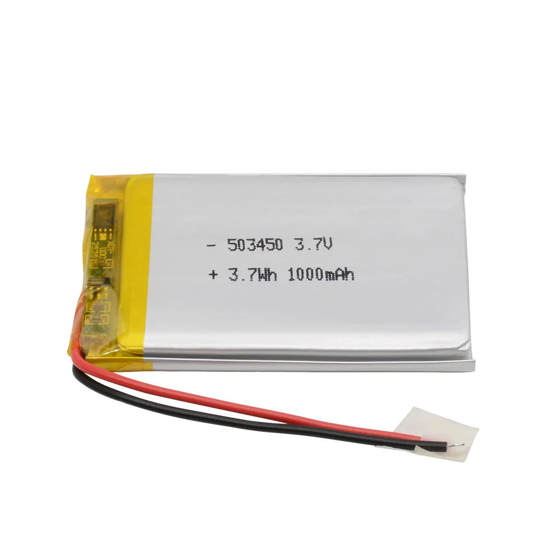 
3.7v Rechargeable Lithium Polymer Battery Standard Model 503450 703450 High Capacity 12 Months,3months-1year 1000mah 38g CN;GUA 