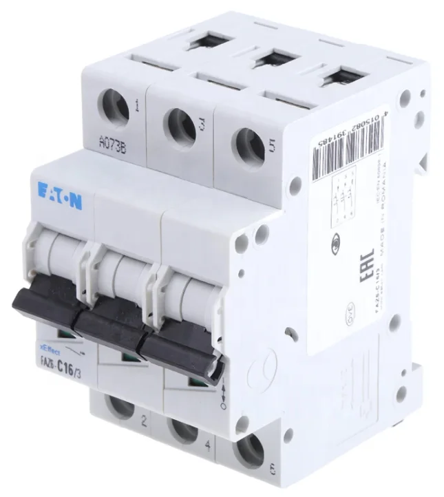 Original EATON ELECTRIC Over current switch Model:FAZ-C16/3-N FAZ-C16/3-NA FAZ-C16/3-RT Miniature circuit breaker (MCB)