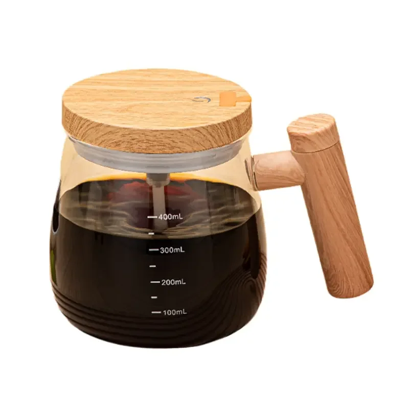 400 ML USB Recharging Electric Drinking Shaker Bottle Automatic Self Stirring Mug Mixing Coffee Cup With Multi Storage Handle
