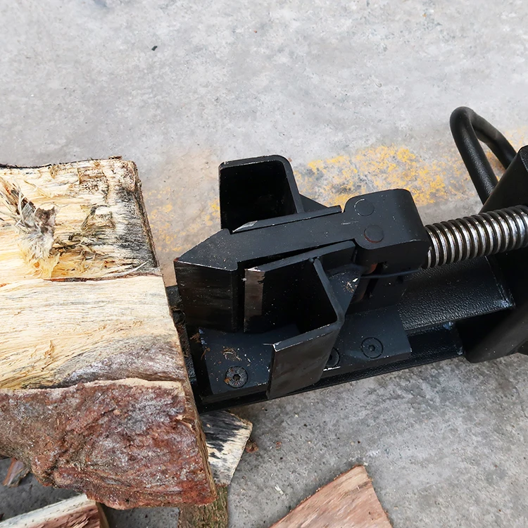 Manual wood splitter hydraulic wood splitting machine