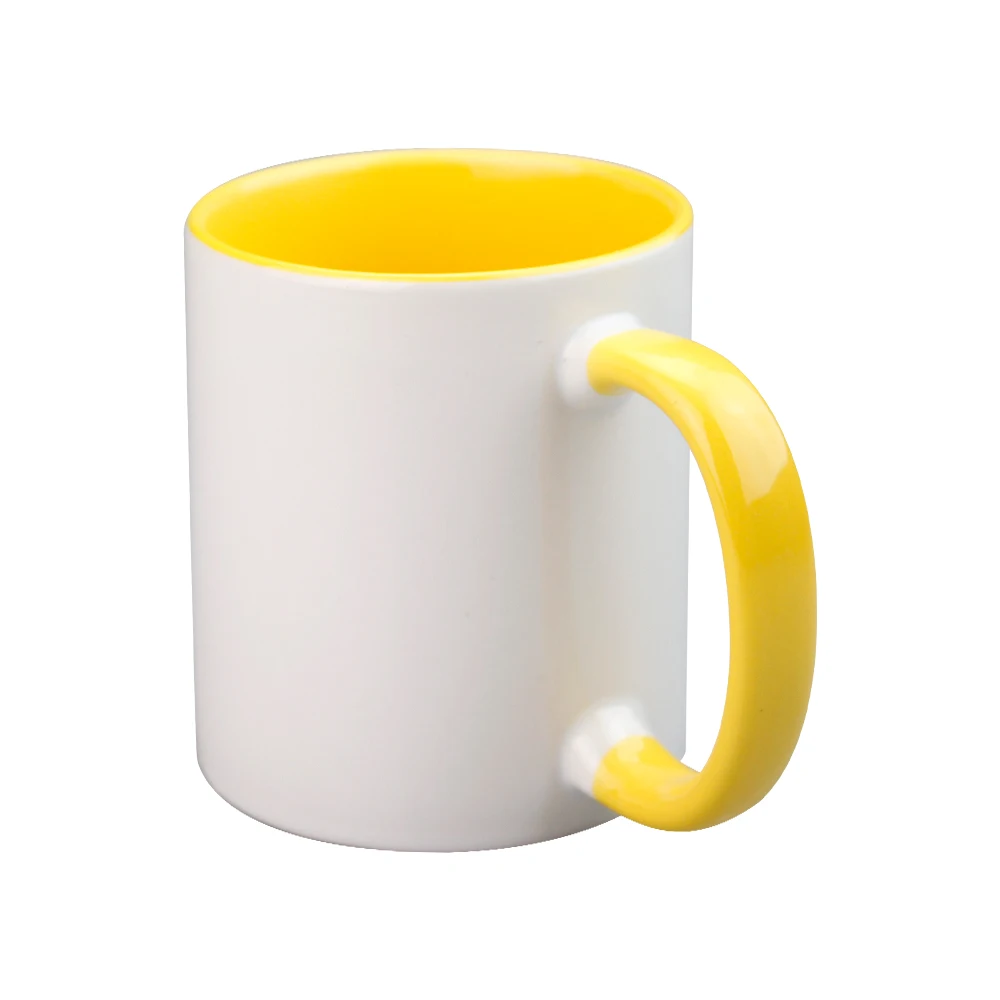
Sublimation Colorful Ceramic Coffee Mugs Wholesale Custom Blank Porcelain Colorful Mugs for Sublimation China Supplier 