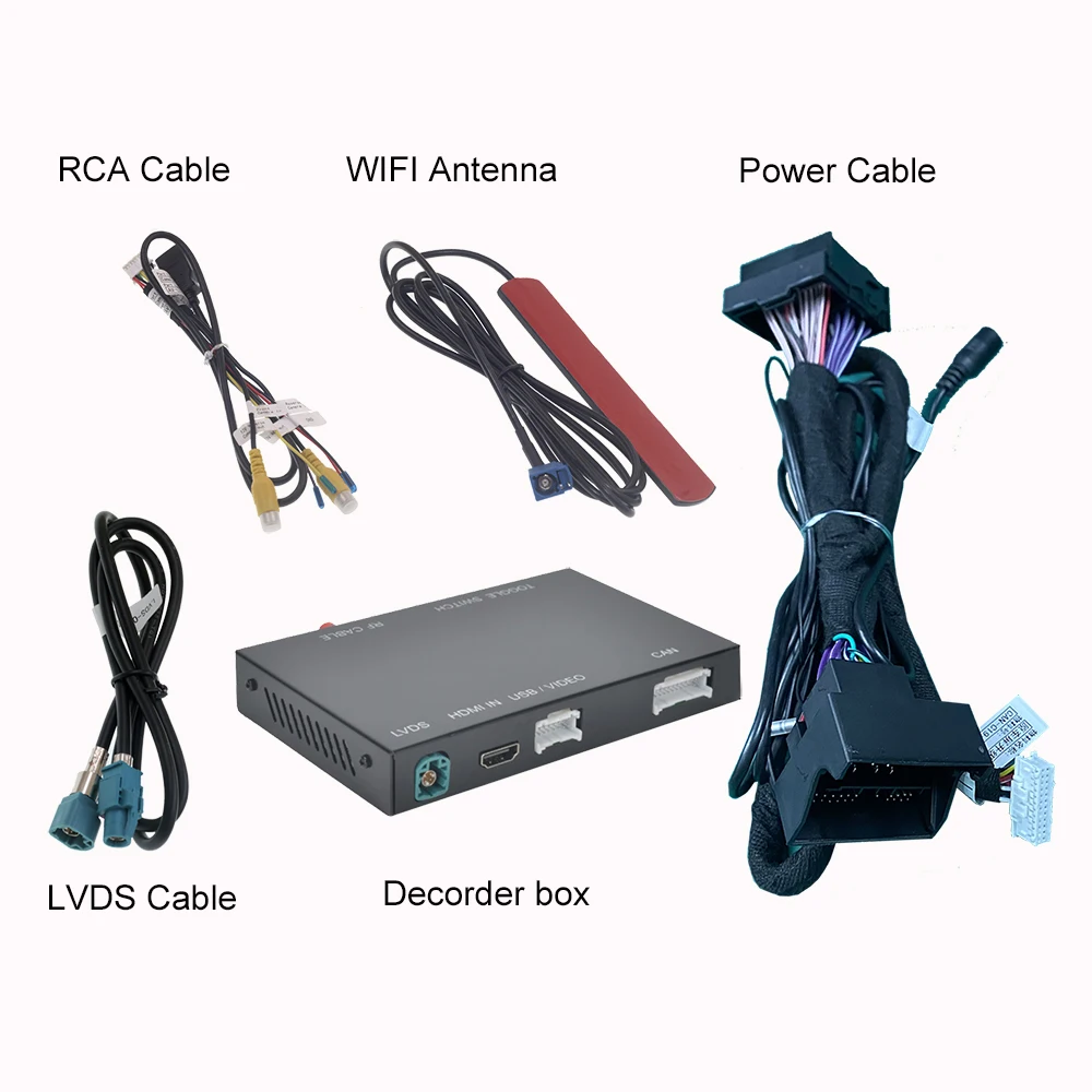 Wireless Radio CarPlay For Mercedes Benz C-Class W204  With Android Auto Mirror Link AirPlay Car Play Youtube Function