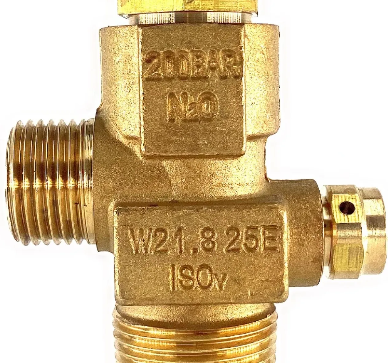 Support customization high pressure 200bar vale pressure regulating valve for N2O cylinder