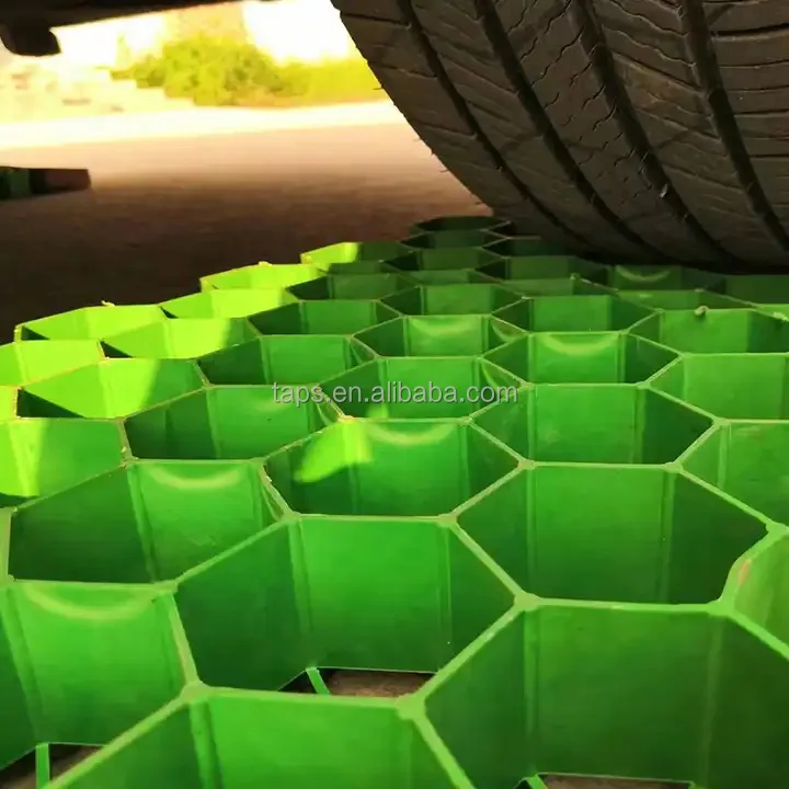 HDPE factory price Grass Lawn Grid Plastic Car Driveway Lawn Paving Reinforcement Planting Grass Paver Grid for driveway pavers