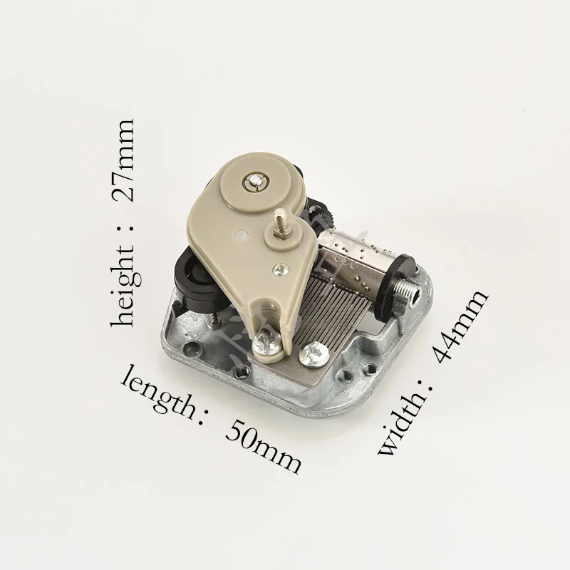 18 note musical movement  for music box with extended winding shaft on the top music box  mechanism