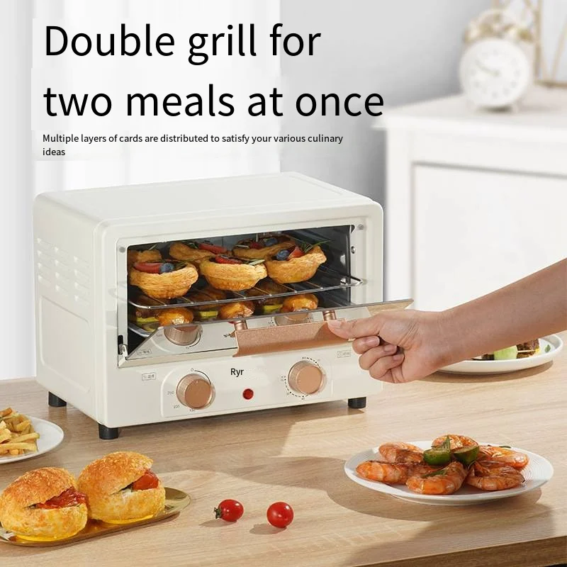 2024 Small portable 12L MINI Multifunction Electric Oven Home appliance Oven Baking Toaster Electric Oven