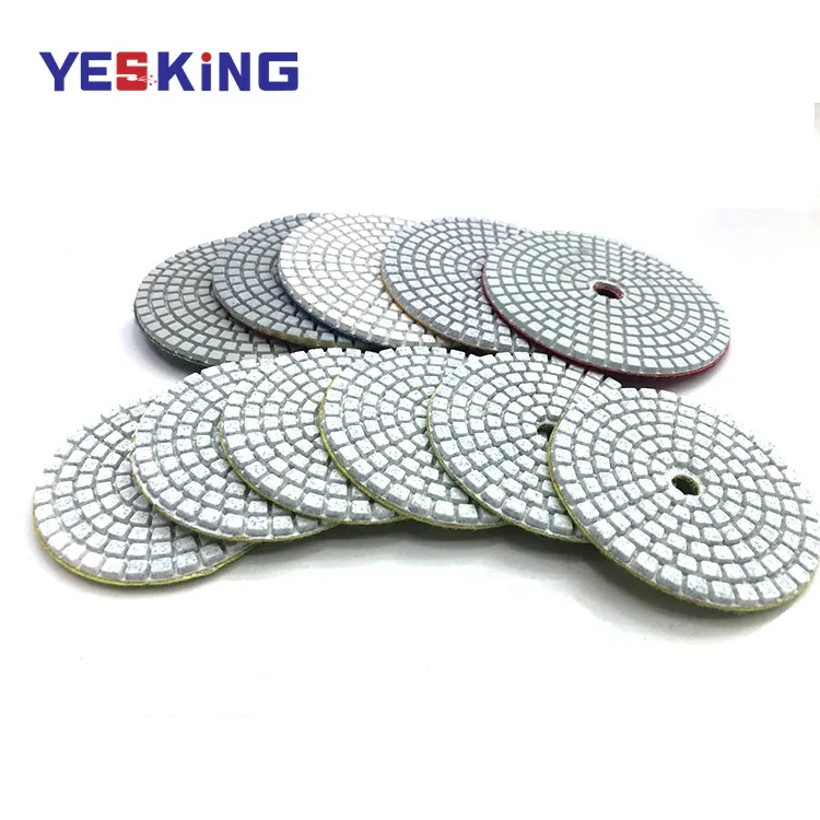 Hot selling wet flexible pad abrasive tool diamond resin grinding disc and low price diamond polishing grinding disc