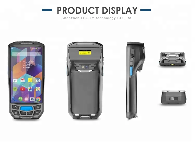 Logistics Industrial 4G Handheld Durable Android Barcode Scanner PDA All in One PDA with SDK Printer