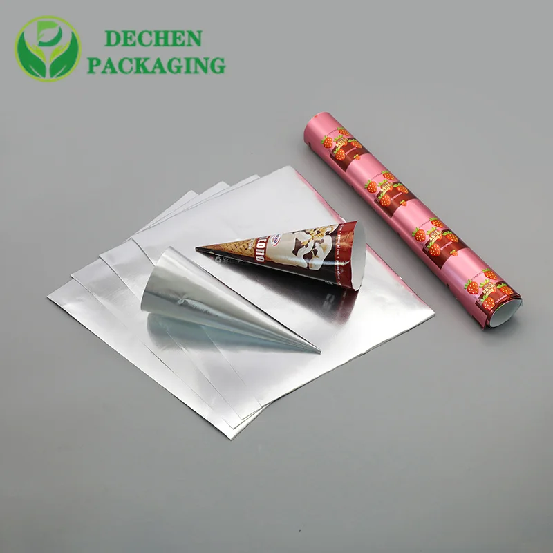 Alu Coated Paper Aluminum Foil Paper Butter Aluminum Foil Laminated Paper Board