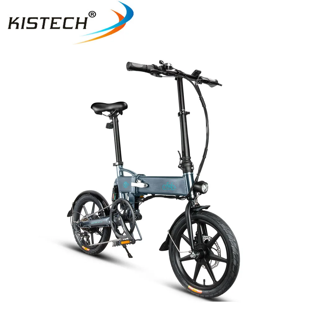  Электрический складной велосипед FIIDO D2S Ebike 16 дюймов 36 В 250 Ач Вт с переменной
