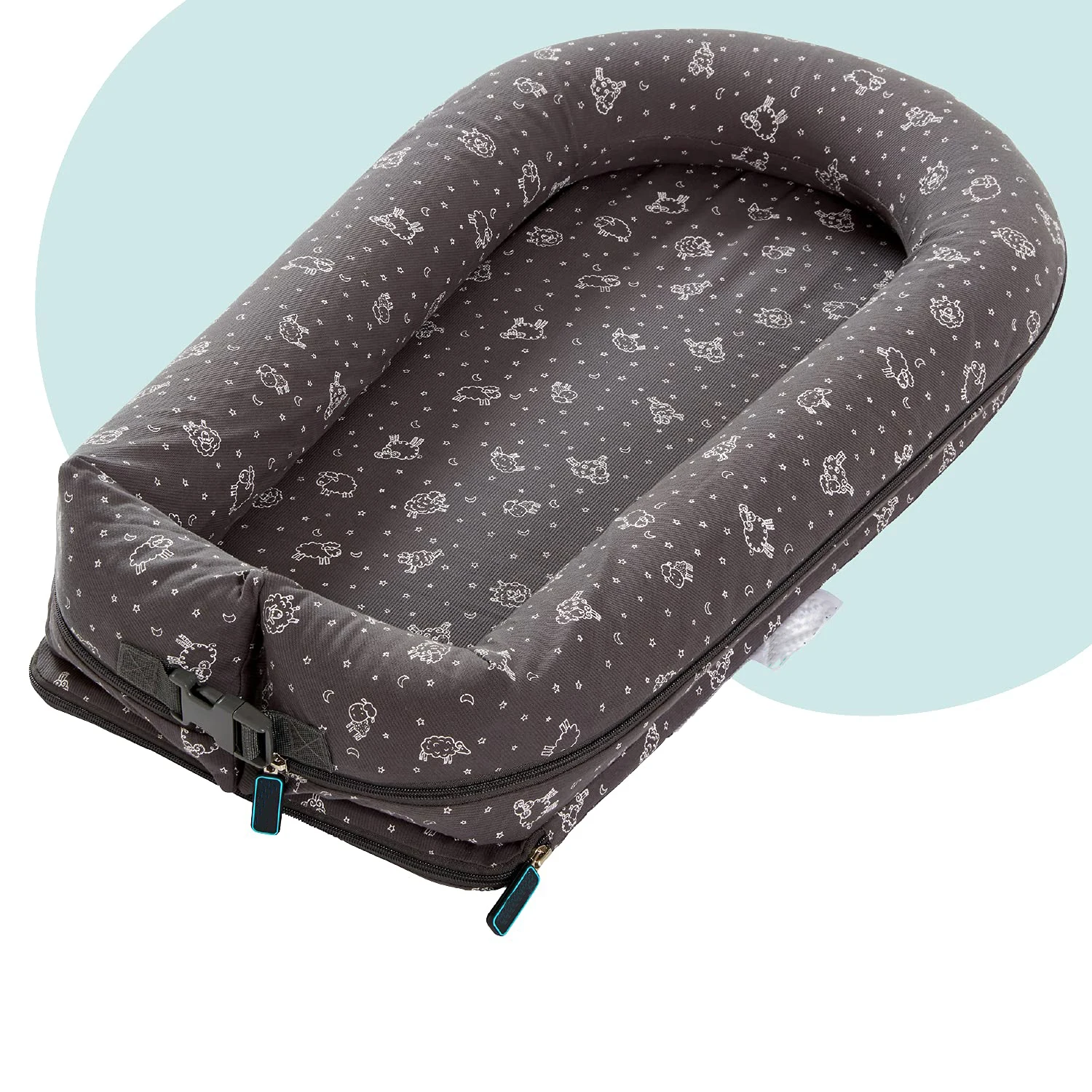  Tumbona para bebes детская кроватка шезлонг для новорожденных Надувное детское гнездо регулируемое портативное спальное