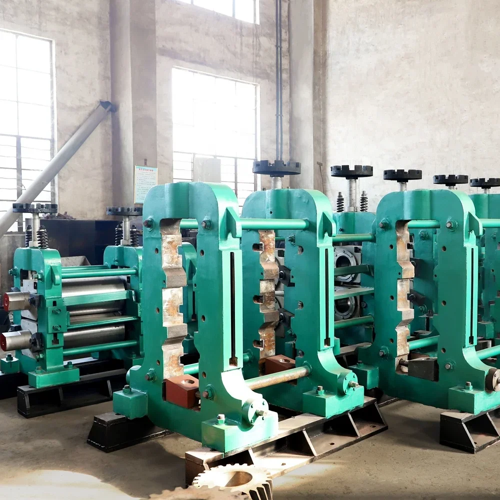 Industrial  raw material steel scrap or billet 1-3t/hour steel bar production line