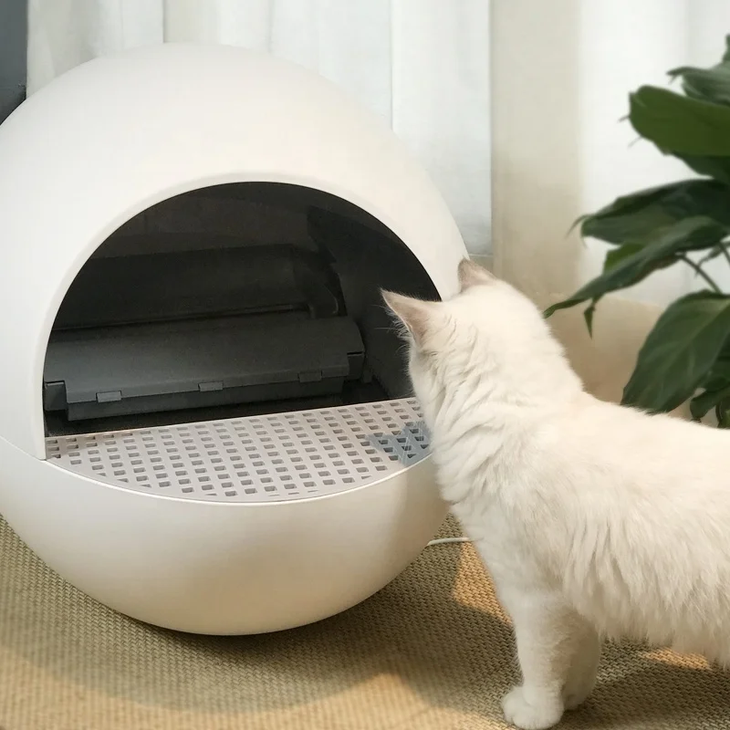 Self-cleaning cat litter toilet auto intelligent plastic electric box pet smart