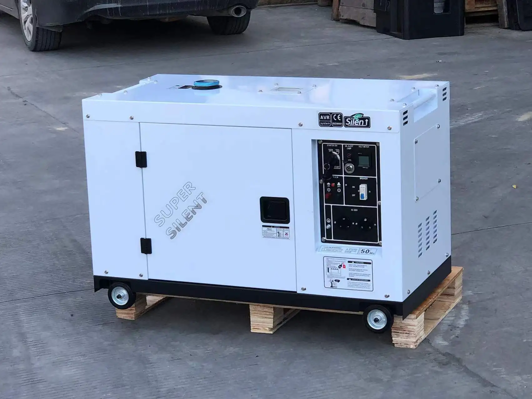 Hot sale portable generator diesel 10 kva 3 phase diesel generator container type 12kva 13kva 15kw 16kw silent
