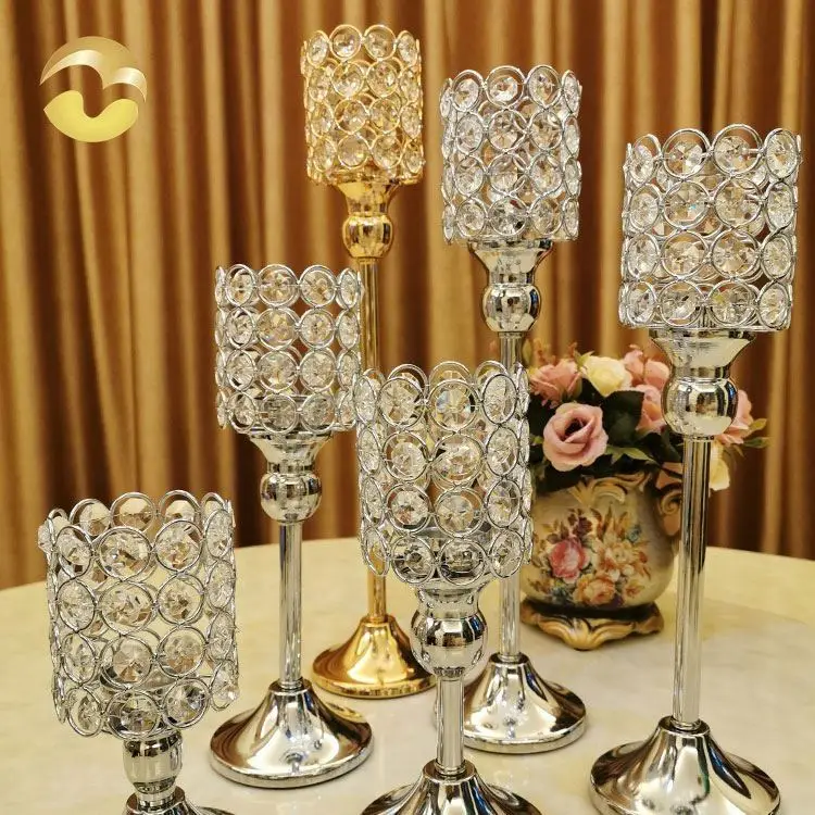 Необычное украшение ручной работы Топ k9 хрустальные бусины фонарик Подсвечник металл