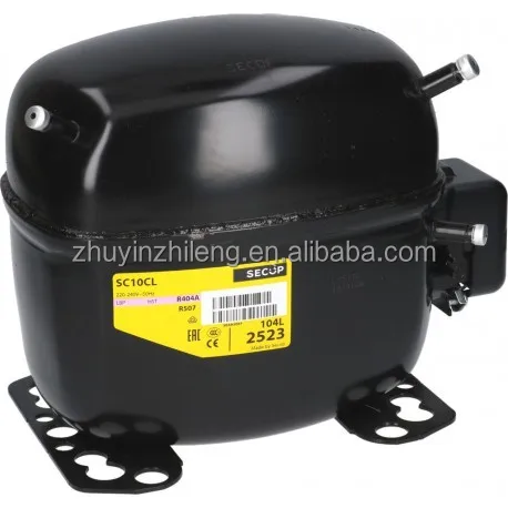 Supply R404A/R507 Refrigerator compressor 7/8hp SC21CL secop compressor
