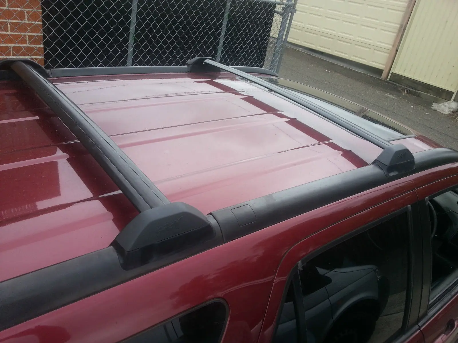 YH-B-039 2Pcs Fit for Honda CRV CR-V 2002-2006 Aluminum Roof Rail Rack Cross Bar Crossbar