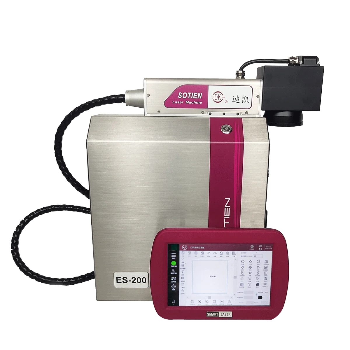 Dikai DLES200B Fiber Laser Machine Fiber Laser Marker Laser Fiber Machine