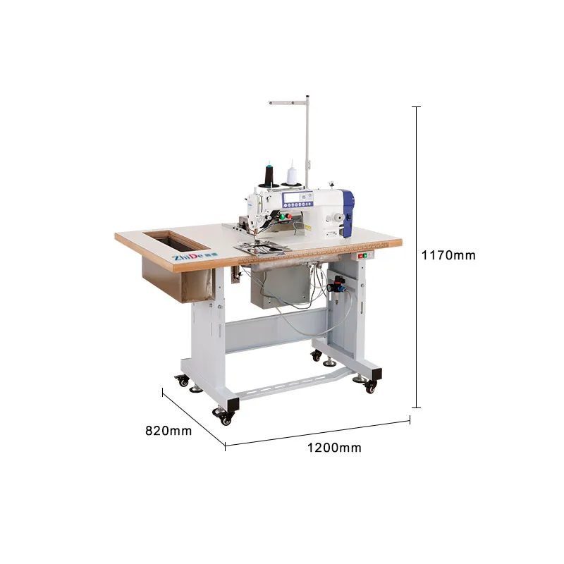 Factory direct sale automatic shirt cuff collar stand hemming machine maquina de coser cuello