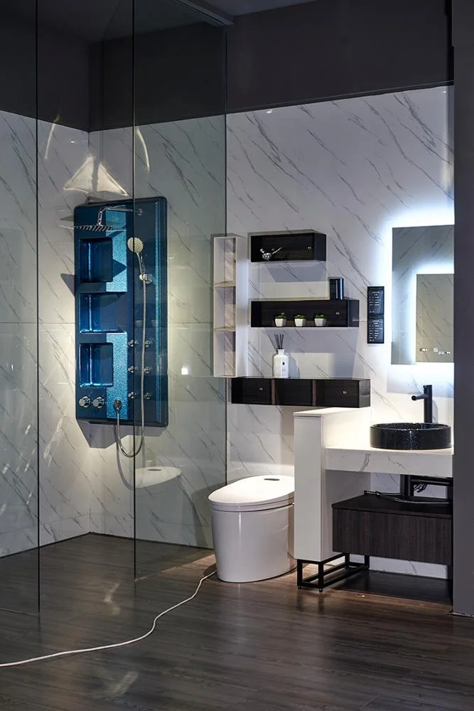Manufactured bathroom vanity mirror cabinet bathroom furniture with reasonable price