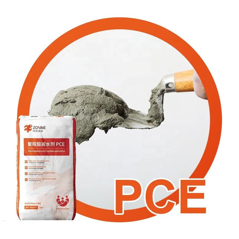 High Quality Concrete Mixer Reducer Polycarboxylate Super Plasticizer Powder 50% Pce Polycarboxylater Ether Superplasticizer