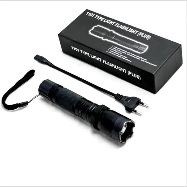 Directly Supplier 1101 High Power LED Tactical Flashlight Rechargeable with Bright Light Function for Emergency Use