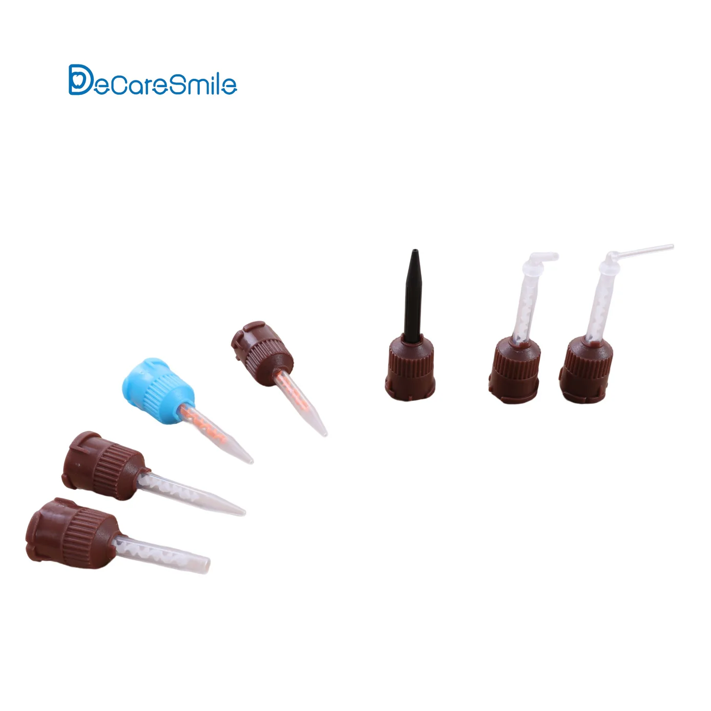 10:1 mixing tip Dental Materials Disposable short mixing tip dental mixing tip orange