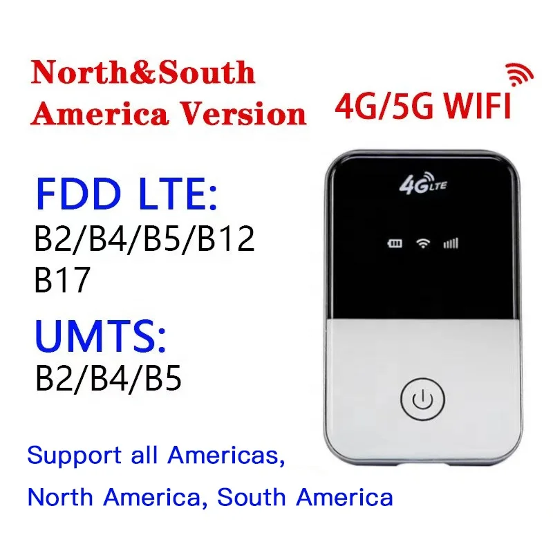  Портативный 4G LTE Wi-Fi роутер 150 Мбит/с мобильная широкополосная точка доступа SIM-карта разблокированный модем 2