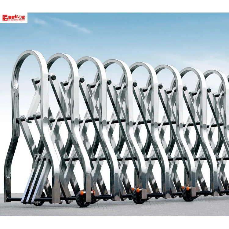 Stainless steel folding roadblock gridding