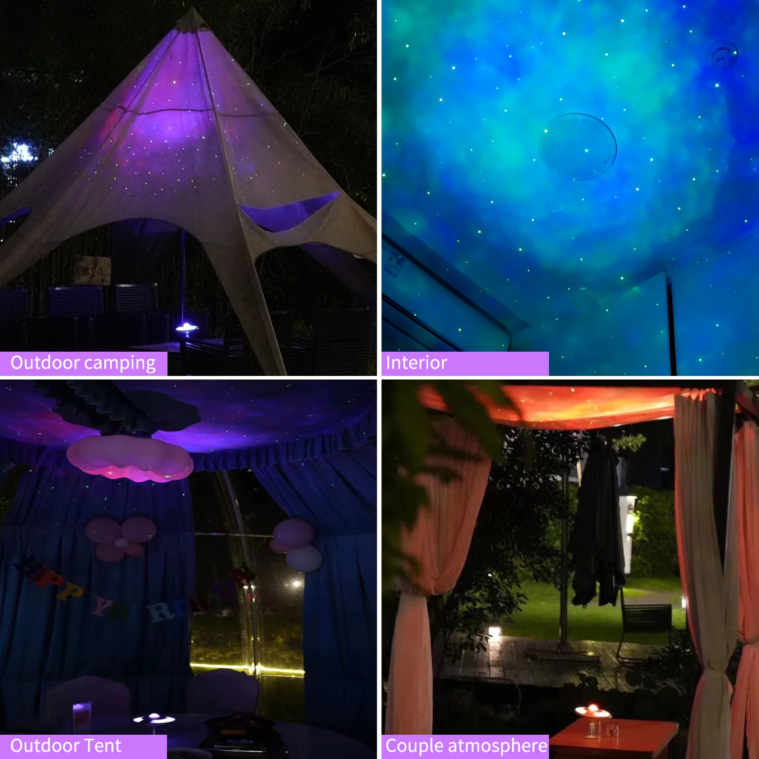 New UFO Astronaut Galaxy Star sky Projector LED Nebula Starry Night Light for Kids Room Decor Gifts Friends Birthday Game Party